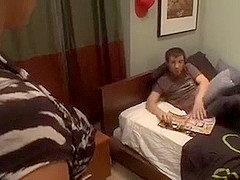 Caught Jerking & Fuck Milf