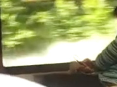 Beating my meat in the train