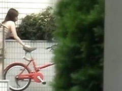 Cute Asian chick with delicious small tits gets pranked