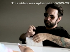 Drugs Smuggling Boyfriend Gets Gf Double Pussy Fucked