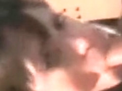 Giving the wife a hard face fucking and shooting cum in her mouth