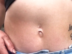Belly Button Play With Tattoos