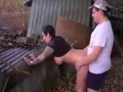 Fat Nerd in Glasses Can Fuck Sexy and Busty College Bitch