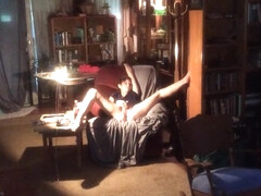 Dani masturbating