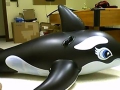 mating inflatable whale toy 3