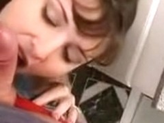 housewife receives her every single day monstrous facial