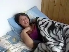 Austrian hotty puts on a show for her boyfriend