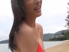 red bikini