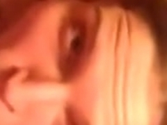 Gave him a blowjob and gagged when he came